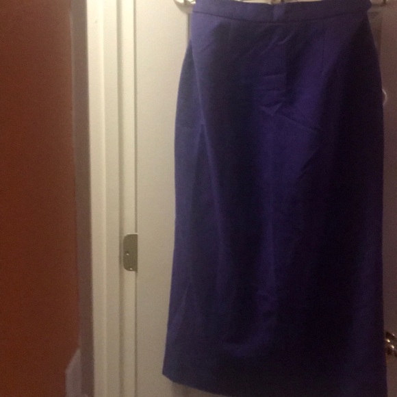 Beautiful Studded KB Purple Suede 2 Piece Suit. - Picture 5 of 5